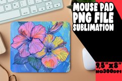 Bright Flower Mouse Pad Designs PNG Product Image 1