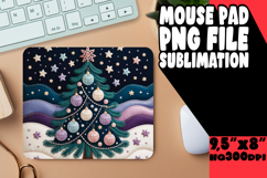 Joyful Mouse Pad PNG Design, Holiday Product Image 1
