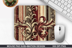 Vintage Mouse Pad Sublimation PNG Design - Mouse Pad PNG Product Image 1