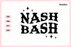 Cowgirl Bachelorette Party Saying SVG | Nash Bash Product Image 3