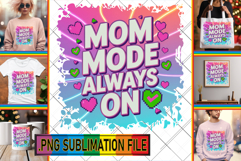 Cheerful TSHIRT Sublimation Ideas, Mother's Day Product Image 1