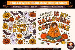 Halloween,Halloween Sublimation,Halloween png Product Image 1