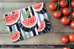 Cutting Board Design | Stripes | Watermelon Product Image 1