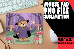 VIBRANT DESK MAT PNG INSPIRATION, Cute Bear Product Image 1