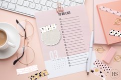 18 Digital Valentine&#039;s Day Washi Tape, Heart Stickers Product Image 3