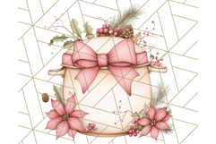 Christmas Cottagecore Kitchen Clipart PNG, Holiday Decor Product Image 2