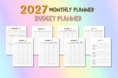 2027 Monthly Planner - Editable Planner Product Image 8