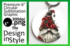Captivating Gnome Sublimation Circle Mix Product Image 1
