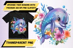 Delightful Watercolor Beast Sublimation Clipart - Sub PNG Product Image 1