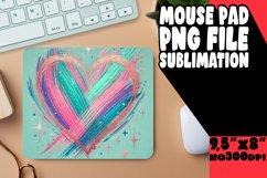 VIBRANT desk MAT PNG Inspiration, Heart Product Image 1