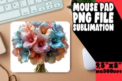 Elegant 3D Flower Mouse Pad: Chic Edition Product Image 1