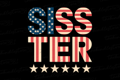 American Sister Svg | 4th of July Svg | Svg Cut File Product Image 1