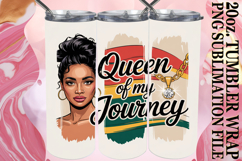 Magical Gifts 20oz tumbler wrap, Juneteenth Product Image 1