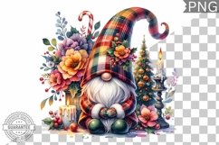 Christmas Gnome Sublimation - Clipart PNG Design Product Image 1