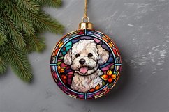 Bichon Frise Dog Stained Glass - 04 Variations Product Image 2
