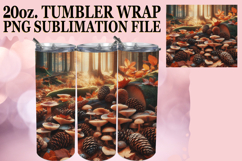 Joyful Moments 20oz tumbler wrap, Autumn Product Image 1