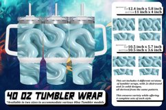 Colorful 3D Texture Tumbler Art Collection Product Image 1