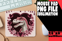 Luminous DESK pad Artistic Touch, Cute Dino Product Image 1