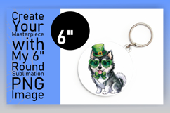 Charming Round Design for Sublimation , St Patrick Product Image 1