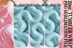 15x 3D Inflated Puff Tumbler Wraps 20oz Bundle, Lively Product Image 7