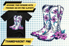 Prairie Perfection: Watercolor Floral Sublimation Product Image 1