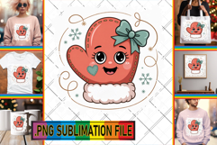 Cheerful PNG Designs for TSHIRTS, Cute Christmas Product Image 1