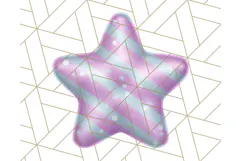 Cute Puffy Star Clipart PNG, 3D Glossy Pastel Stars Clip Art Product Image 2