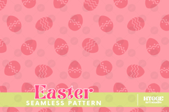 Easter Eggs Bunny Seamless Pattern PNG Sublimation Product Image 10