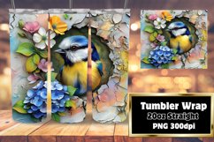 Cute Animals in 3D Wall Hole Wrap: Springtime Design Product Image 1