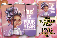 RADIANT LOVE 20oz TUMBLER WRAP, Woman Product Image 1