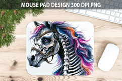 Horse Mouse pad Sublimation - Halloween Animal PNG Design Product Image 1
