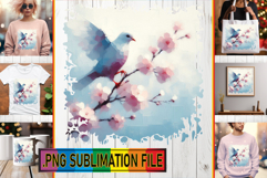 Joyful TSHIRT Gift Magic PNG, Birds Product Image 1