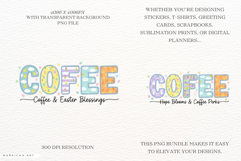 Easter Coffee Sublimation Clipart Product Image 2