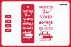 Spicy Bookmark Saying SVG | Book Lovers - Smuttier Product Image 3