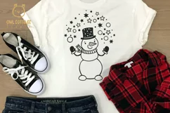Let it Snow SVG Snowman, Snowman SVG, Christmas SVG Product Image 7