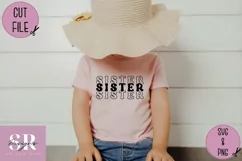 Sister t-shirt design| Vinyl cutting | Sister svg Product Image 2