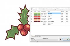 Meet Me Under the Mistletoe - Machine Embroidery Design Product Image 2