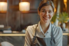 Chef Girl Background Product Image 1