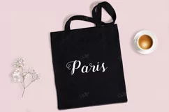 Black tote bag Mock-up. PSD+JPG Product Image 2