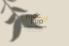 Leaves Shadow Overlay Effect Mockup Product Image 1