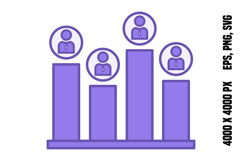 Colored Poll Icon Product Image 1