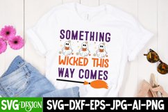 Something Wicked this Way Comes SVG Cut File,Halloween SVG Product Image 3