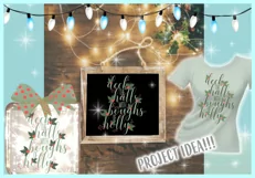 Deck The Halls With Boughs Of Holly SVG Dxf Eps Png PDF Product Image 2