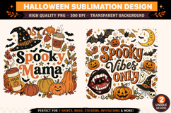 Halloween Sublimation,Halloween png,Spooky Season png Product Image 1
