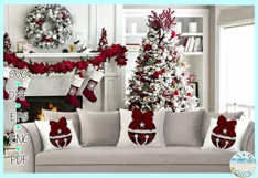 Jingle Bell Buffalo Plaid Christmas SVG Dxf Eps Png PDF file Product Image 2