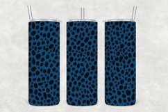 Marine Leopard Pattern Tumbler Sublimation Product Image 1