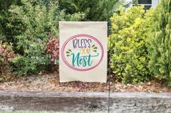 Bless our Nest SVG Cut File - Spring SVG File Product Image 2