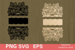 Carved napkin holder SVG, napkin organizer SVG, home decor, Product Image 2