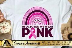 SVG-Breast Cancer Awareness SVG Pink Ribbon SVG Survivor SVG Product Image 1