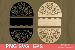 Carved napkin holder SVG, napkin organizer SVG, home decor, Product Image 2